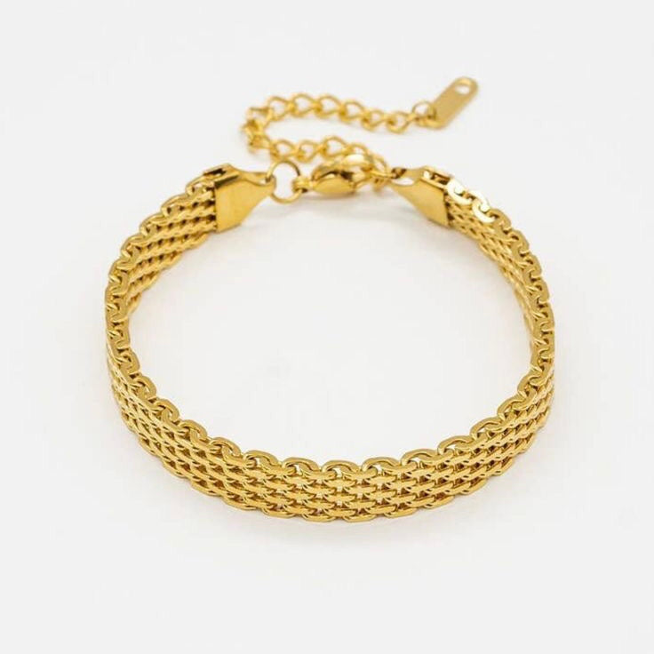 Mesh Stainless Steel Bracelet TAC
