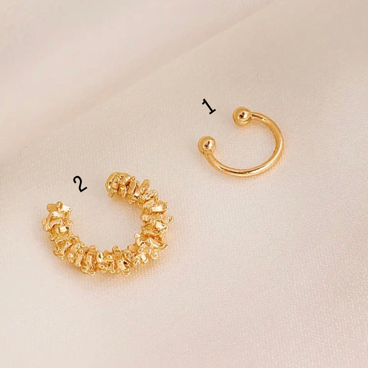Ear Cuff Non-Piercing Ear Clips TAC