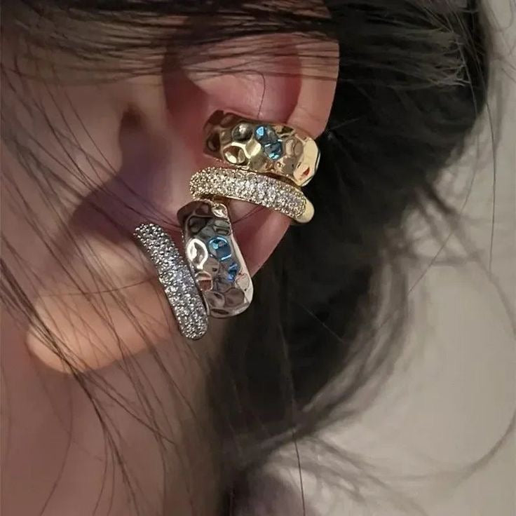 Ear Cuff Non-Piercing Ear Clips 10 TAC