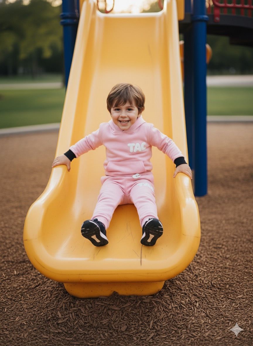TAC Kids Pink Hoodie Set TAC