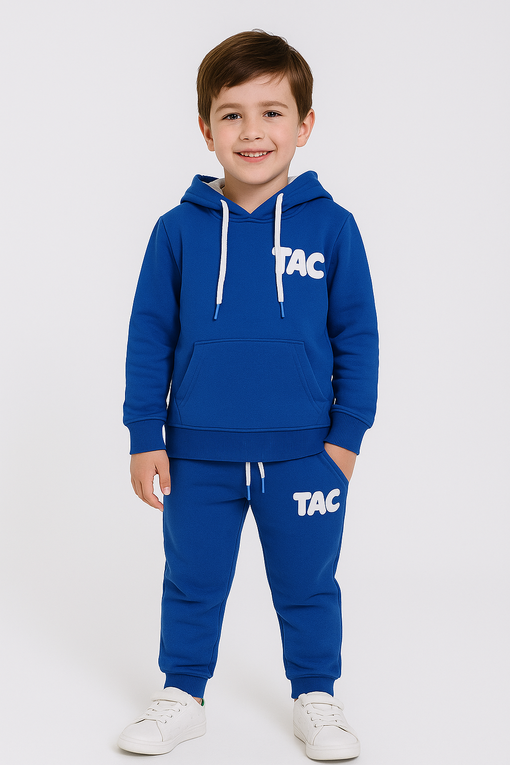TAC Kids Blue Hoodie Set TAC