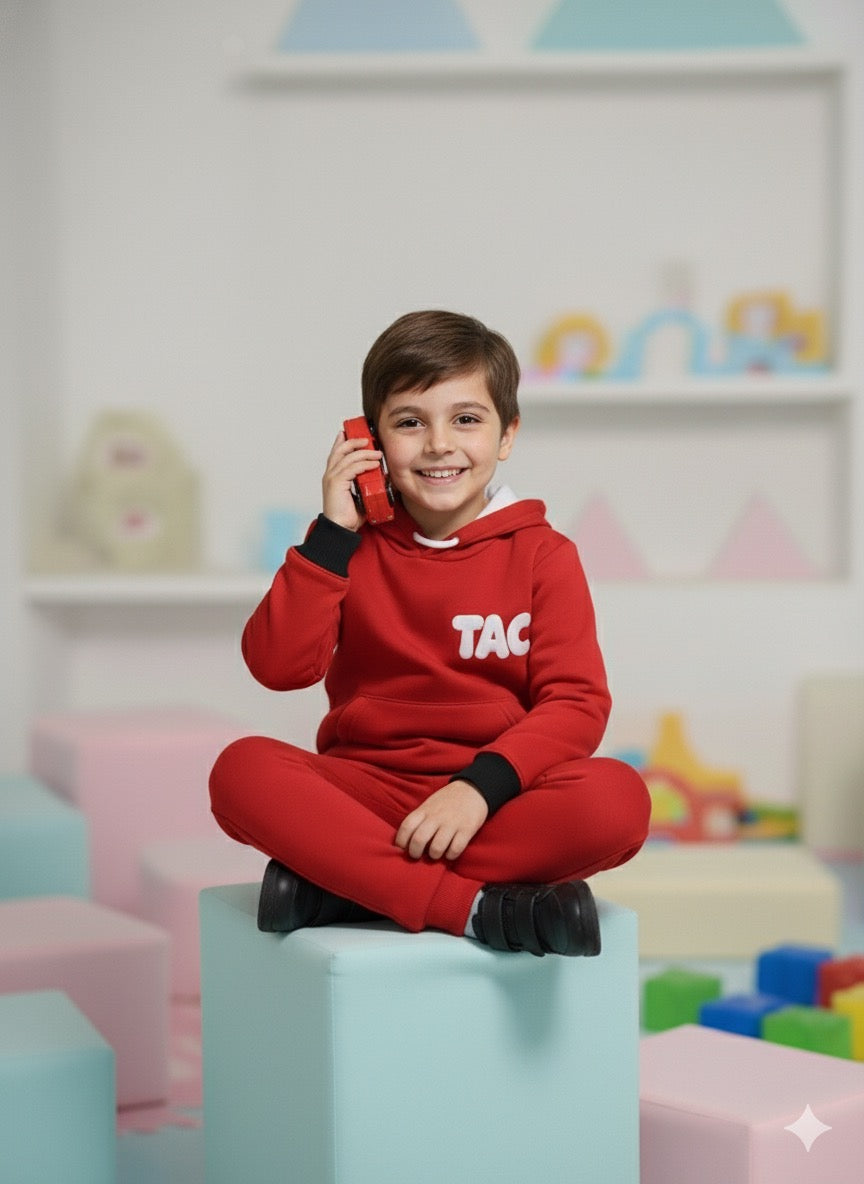 TAC Kids Blue Hoodie Set TAC