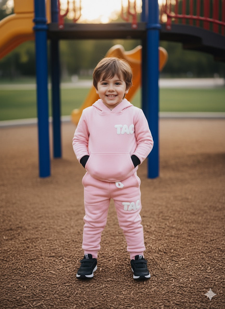 TAC Kids Pink Hoodie Set TAC